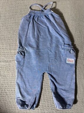 Rags to Raches 2T Blue Romper